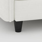 Christopher Knight Home - Benjamin Geräumiges 3-Sitzer L-förmiges Sofa mit beweglicher Ottomane und Aufbewahrungstaschen