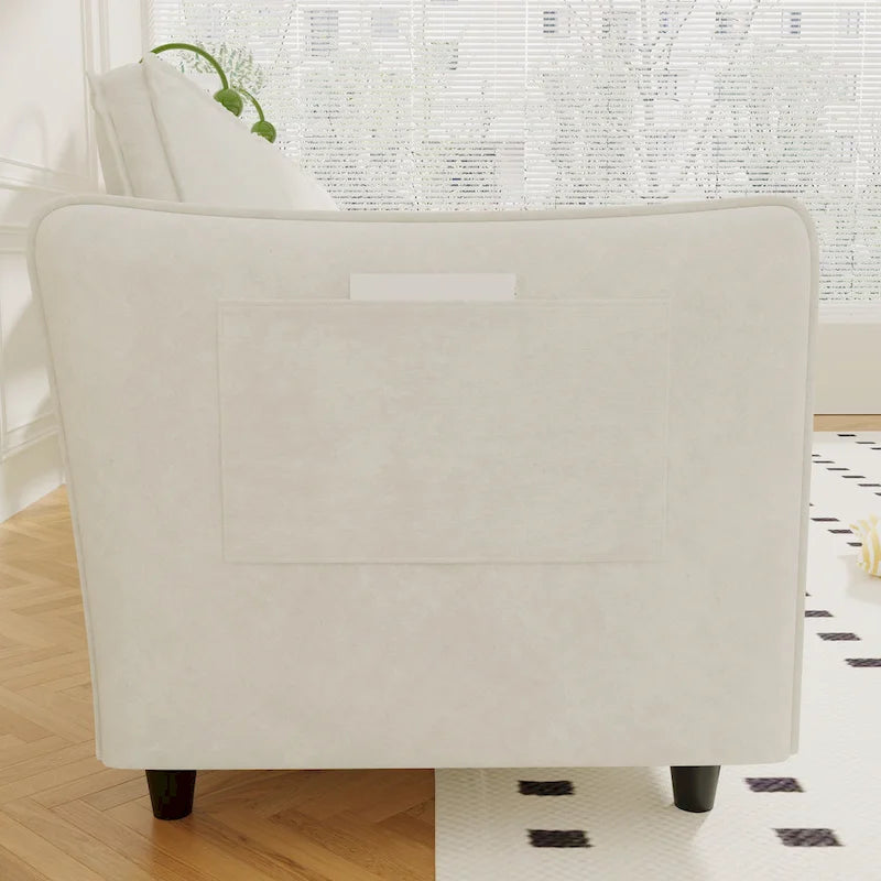 Christopher Knight Home - Benjamin Geräumiges 3-Sitzer L-förmiges Sofa mit beweglicher Ottomane und Aufbewahrungstaschen
