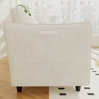 Christopher Knight Home - Benjamin Geräumiges 3-Sitzer L-förmiges Sofa mit beweglicher Ottomane und Aufbewahrungstaschen