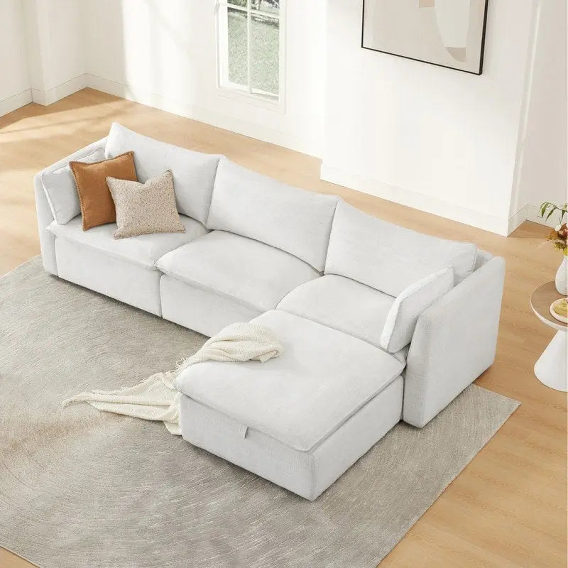 Couchgarnitur Cypress, modulares Sofa für das Wohnzimmer