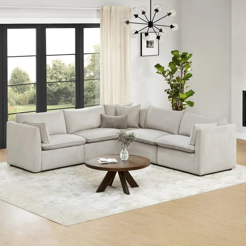 Couchgarnitur Cypress, modulares Sofa für das Wohnzimmer