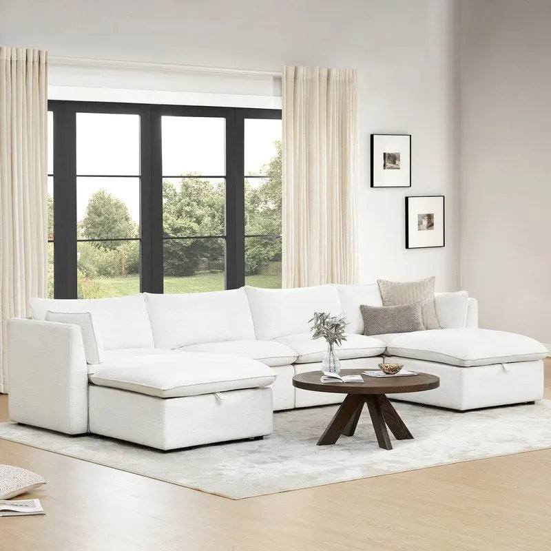 Couchgarnitur Cypress, modulares Sofa für das Wohnzimmer