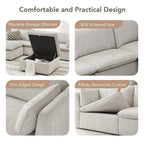 Cypress V-förmige Ecksofas Modulares Sofa