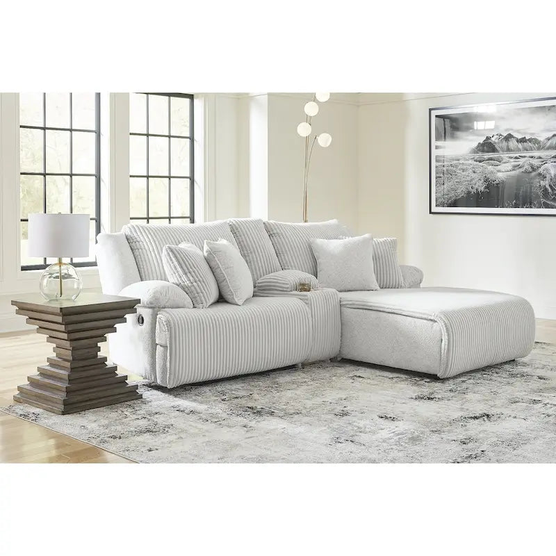 Signature Design by Ashley Top Tier 3-teiliges Ecksofa mit Recamiere – 266,7B x 187,96T x 104,14H cm