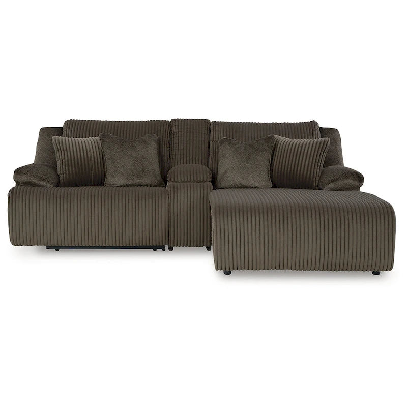 Signature Design by Ashley Top Tier 3-teiliges Ecksofa mit Recamiere – 266,7B x 187,96T x 104,14H cm