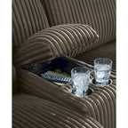 Signature Design by Ashley Top Tier 3-teiliges Ecksofa mit Recamiere – 266,7B x 187,96T x 104,14H cm