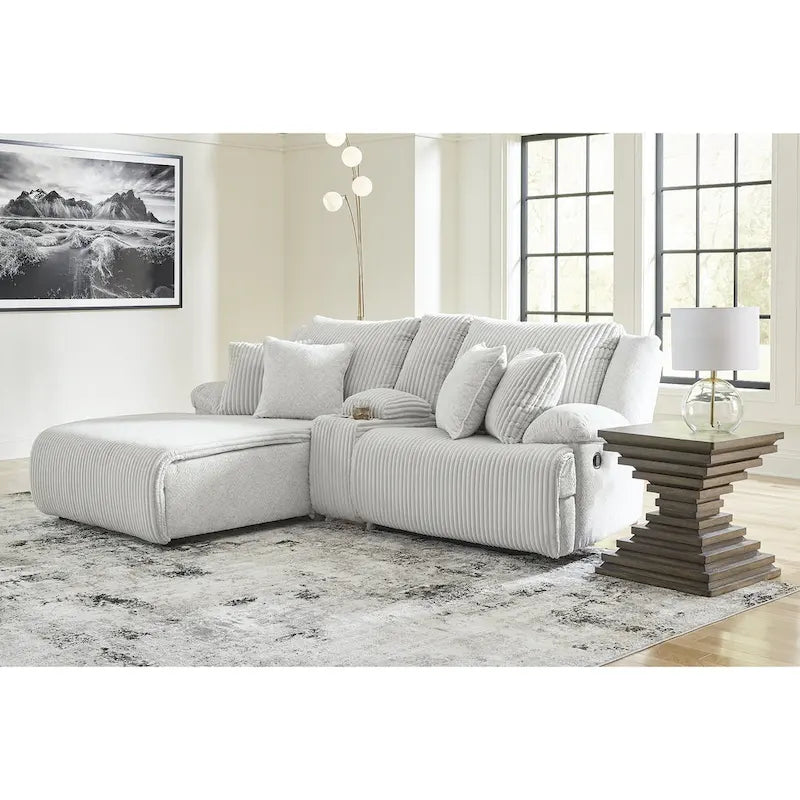 Signature Design by Ashley Top Tier 3-teiliges Ecksofa mit Recamiere – 266,7B x 187,96T x 104,14H cm