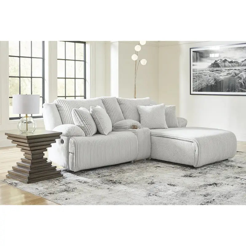 Signature Design by Ashley Top Tier 3-teiliges Ecksofa mit Recamiere – 266,7B x 187,96T x 104,14H cm