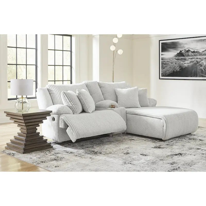 Signature Design by Ashley Top Tier 3-teiliges Ecksofa mit Recamiere – 266,7B x 187,96T x 104,14H cm