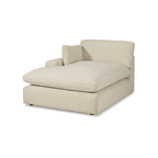 Signature Design by Ashley Elyza Elfenbeinfarbenes 5-teiliges Sektionalsofa mit Chaiselongue – 135B x 135T x 36H