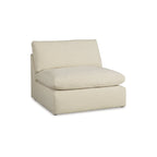 Signature Design by Ashley Elyza Elfenbeinfarbenes 5-teiliges Sektionalsofa mit Chaiselongue – 135B x 135T x 36H
