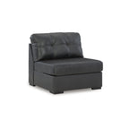 Signature Design by Ashley Brindley Pier Gray 5-teilige Sektionscouch – 128B x 128T x 40H