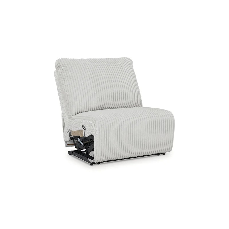 Signature Design by Ashley Top Tier hellgraues 6-teiliges Relax-Sofa mit Chaiselongue - 149,5B x 132,5T x 40H