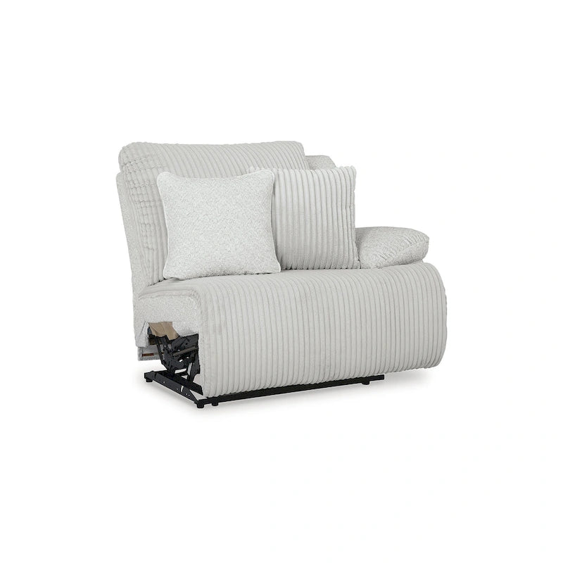Signature Design by Ashley Top Tier hellgraues 6-teiliges Relax-Sofa mit Chaiselongue - 149,5B x 132,5T x 40H