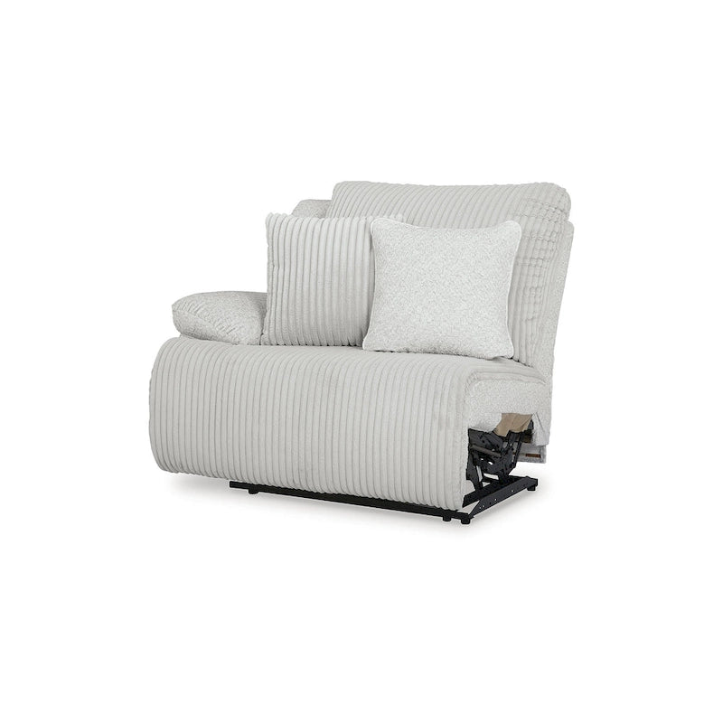 Signature Design by Ashley Top Tier hellgraues 6-teiliges Relax-Sofa mit Chaiselongue - 149,5B x 132,5T x 40H