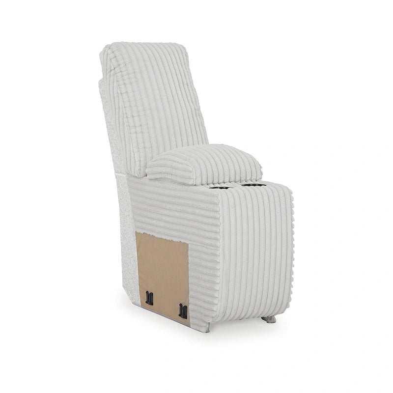 Signature Design by Ashley Top Tier hellgraues 6-teiliges Relax-Sofa mit Chaiselongue - 149,5B x 132,5T x 40H