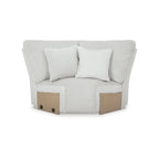Signature Design by Ashley Top Tier hellgraues 6-teiliges Relax-Sofa mit Chaiselongue - 149,5B x 132,5T x 40H