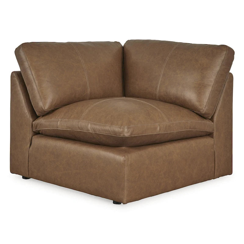 Signature Design by Ashley Emilia Brown 4-teiliges Sektionssofa – 130 B x 90 T x 36 H