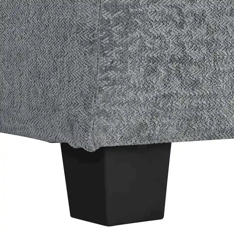 Roomfitters U-förmiges Chenille-Sofa mit verstellbaren Armlehnenkissen, perfekt für Wohnzimmer, Büros, geräumige Bereiche