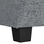 Roomfitters U-förmiges Chenille-Sofa mit verstellbaren Armlehnenkissen, perfekt für Wohnzimmer, Büros, geräumige Bereiche