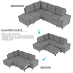 Elektrisches Ecksofa mit Relaxfunktion, Becherhaltern, USB-Anschlüssen und Steckdose für das Wohnzimmer