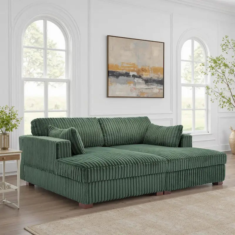 DREAMSIDEA Übergroßes modulares Ecksofa