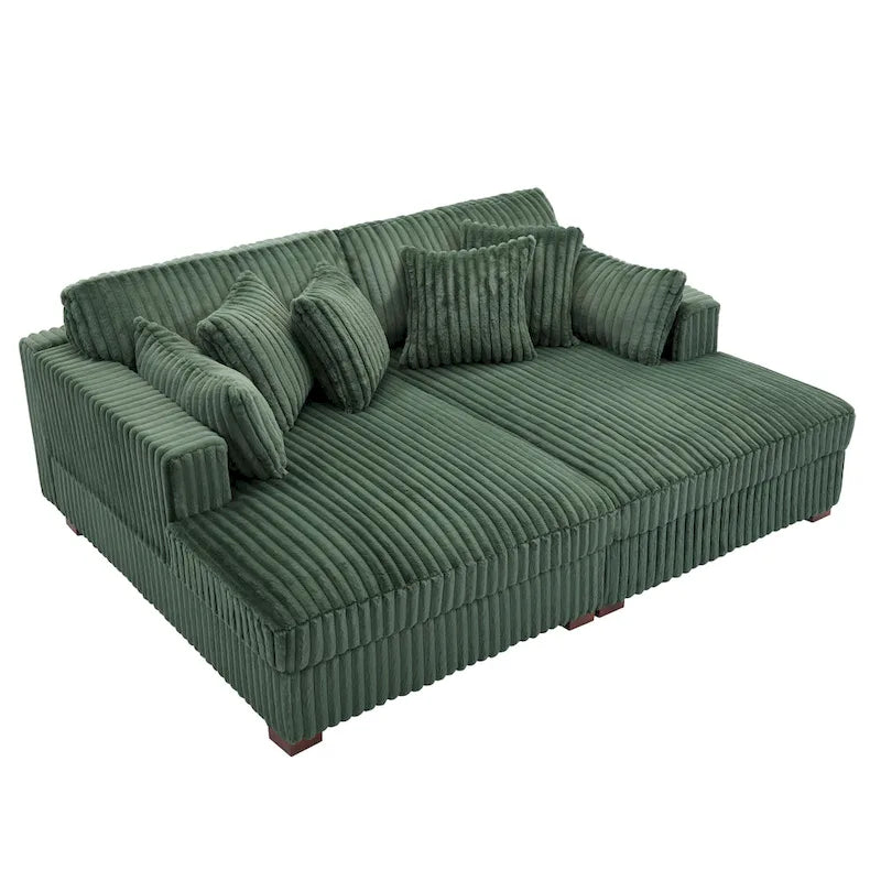 DREAMSIDEA Übergroßes modulares Ecksofa