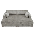 DREAMSIDEA Übergroßes modulares Ecksofa