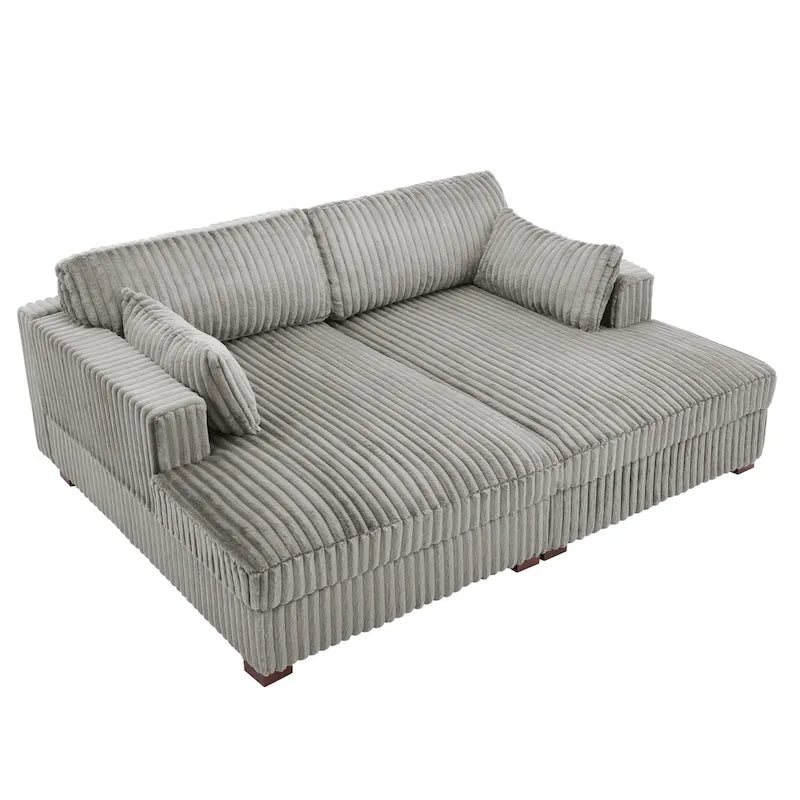DREAMSIDEA Übergroßes modulares Ecksofa