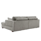 DREAMSIDEA Übergroßes modulares Ecksofa