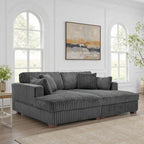 DREAMSIDEA Übergroßes modulares Ecksofa