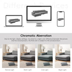 134 Cord-Sitzgruppe mit L-förmigem Cloud-Sofa und USB-Ladeanschluss & 50 Recamiere (Tragfähigkeit 330 lb)