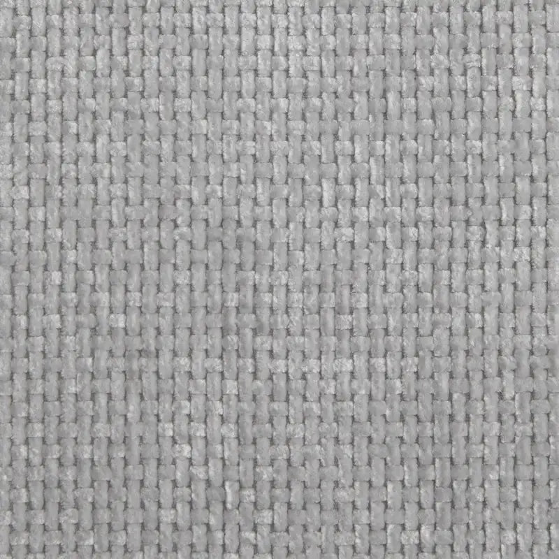 119 Chenille Ecksofa in L-Form mit Récamiere und 2 Kissen