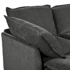 126 Polyester 8-teiliges modulares Schlafsofa mit Stauraum, doppelstöckigen Kunstlederkissen und anpassbarer Konfiguration