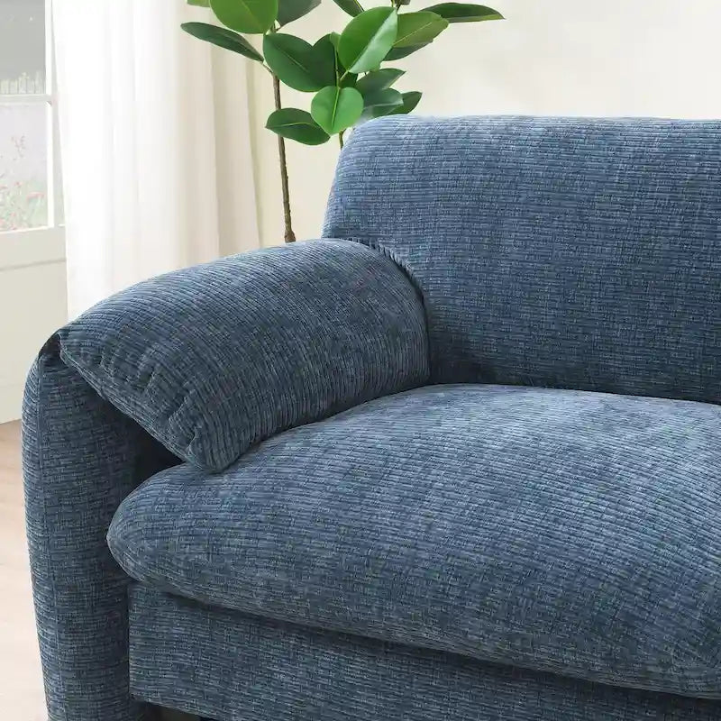 U-förmiges Sektionalsofa Indoor Chaiselongue mit USB- und Typ-C-Ladegerät