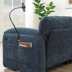 U-förmiges Sektionalsofa Indoor Chaiselongue mit USB- und Typ-C-Ladegerät