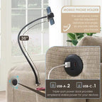 U-förmiges Sektionalsofa Indoor Chaiselongue mit USB- und Typ-C-Ladegerät