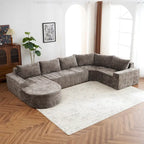 Modulares Sektionssofa Wohnzimmer Bodensofa Récamiere