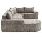 Modulares Sektionssofa Wohnzimmer Bodensofa Récamiere