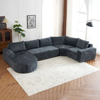 Modulares Sektionssofa Wohnzimmer Bodensofa Récamiere
