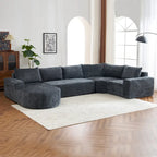 Modulares Sektionssofa Wohnzimmer Bodensofa Récamiere