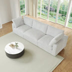 Weiches Plüsch Modulares Sektionssofa Modern Gepolstertes Wohnzimmer-Sofa