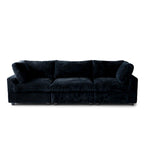 Weiches Plüsch Modulares Sektionssofa Modern Gepolstertes Wohnzimmer-Sofa