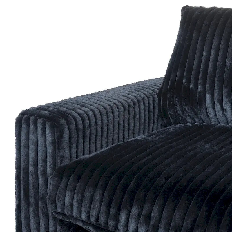 Weiches Plüsch Modulares Sektionssofa Modern Gepolstertes Wohnzimmer-Sofa