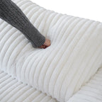 Weiches Plüsch Modulares Sektionssofa Modern Gepolstertes Wohnzimmer-Sofa