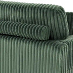 Polster-Chenille-Samt-Ecksofa, modulares Sofa mit Récamiere