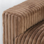 Modulares 6-Sitzer U-Sofa, Übergroßes, Plüschiges und Gemütliches Sofa mit Mehreren Kissen