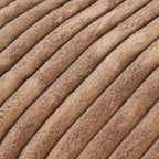 Modulares 6-Sitzer U-Sofa, Übergroßes, Plüschiges und Gemütliches Sofa mit Mehreren Kissen