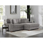 Modulares XXL-Sofa-Set mit Chaiselongue und Sessel für drinnen