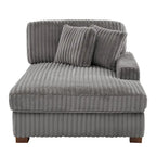 Modulares XXL-Sofa-Set mit Chaiselongue und Sessel für drinnen
